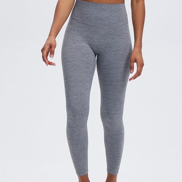 High Waist Heathered Leggings