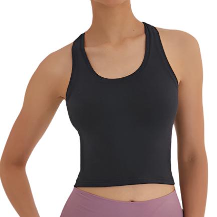 Racerback Crop Active Top