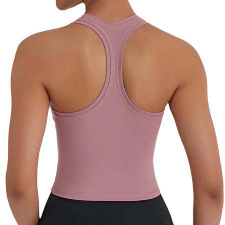 Racerback Crop Active Top