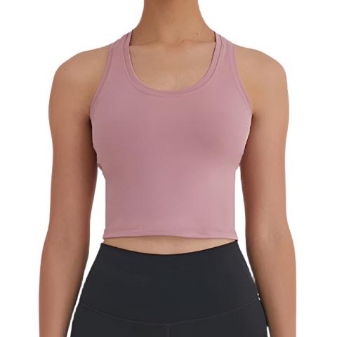 Racerback Crop Active Top