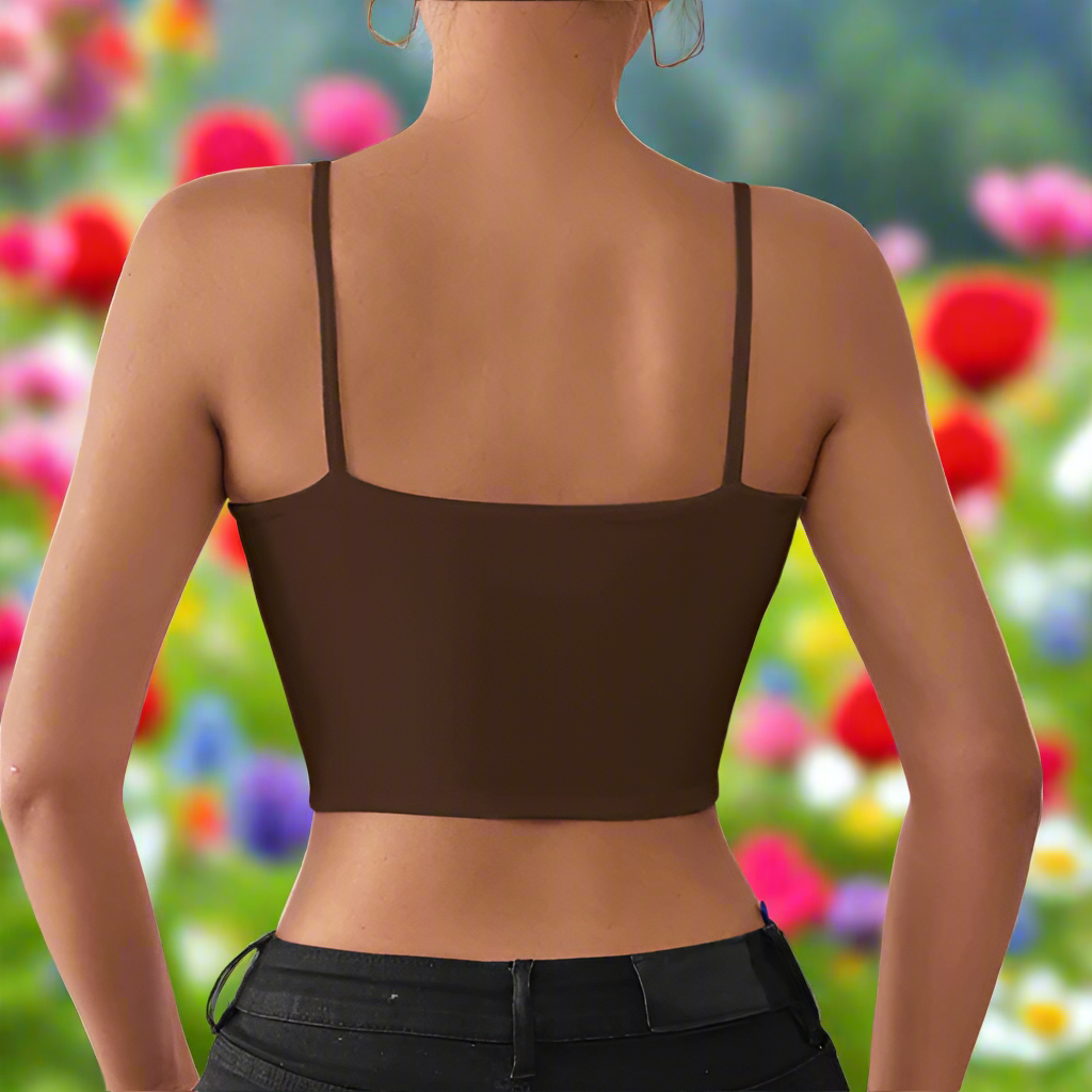 Spaghetti Strap Crop Top