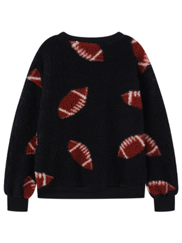 Fall & Halloween Print Sweatshirt