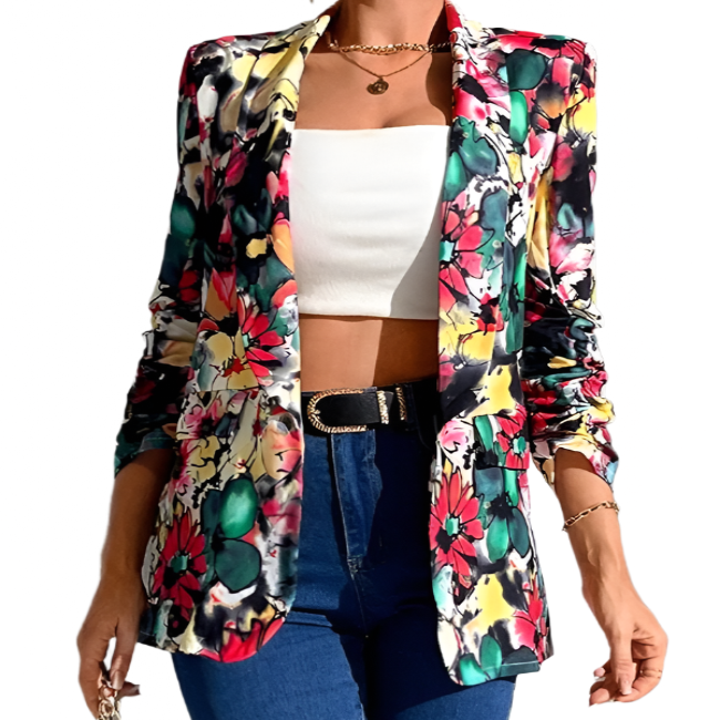 Floral Blazer