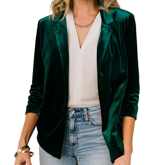 Velvet Blazer