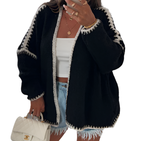 Oversized Knit Cardigan