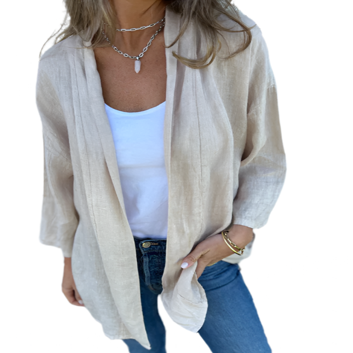 Loose Cardigan with Pockets