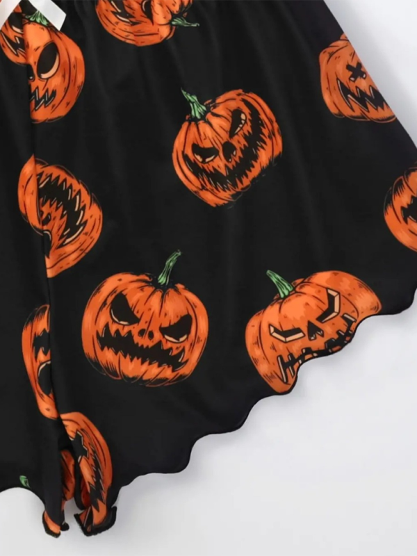 Halloween Print Pajama Set