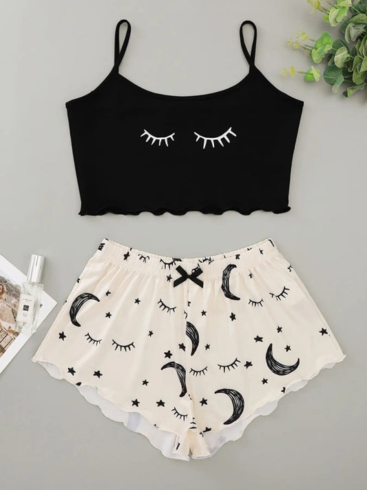 Star & Moon Pajama Set