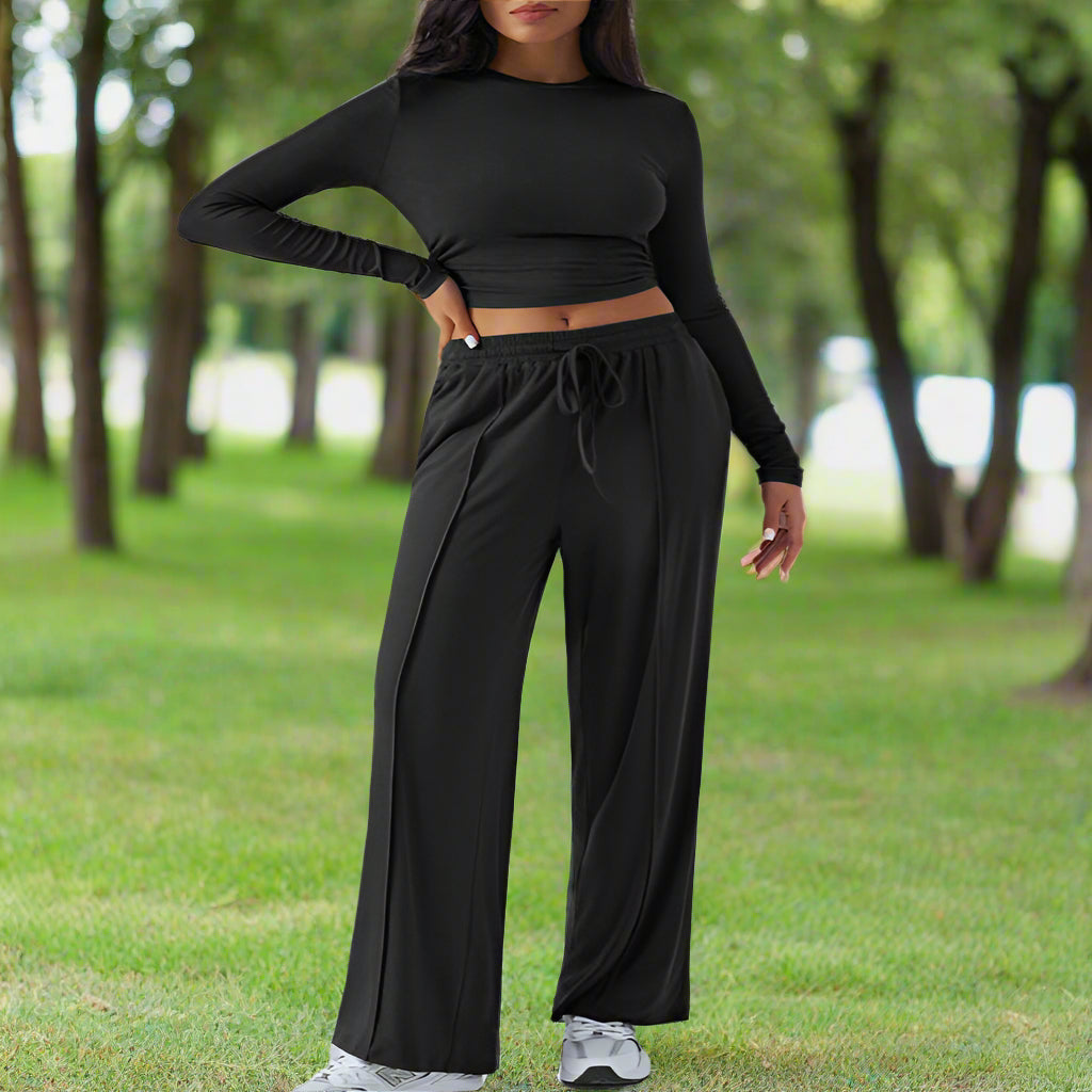 Long Sleeve Top & Lounge Pant Set