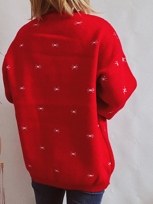 Christmas Teddy Bear Knit Sweater