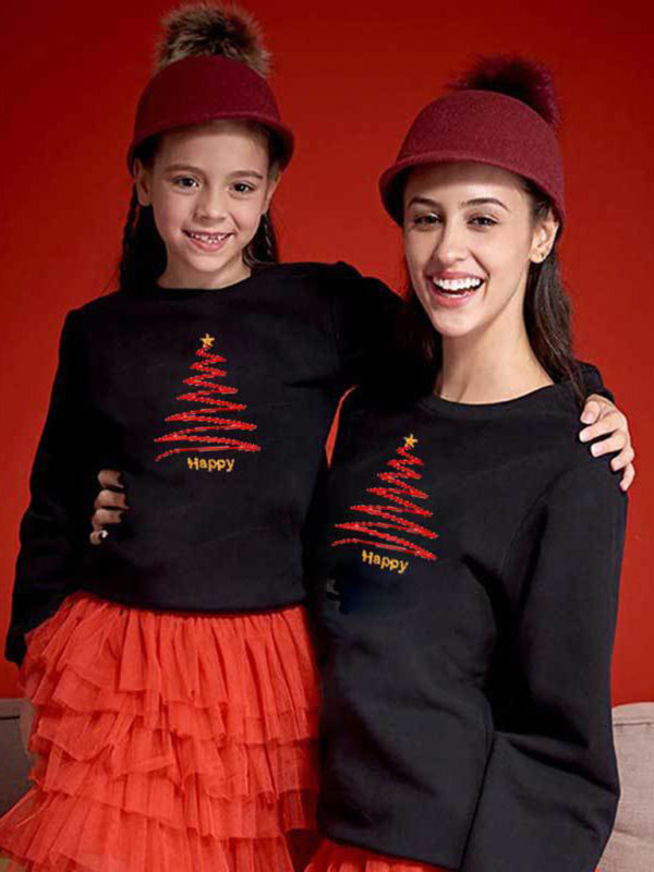 Christmas Knit Mom & Child Sweaters