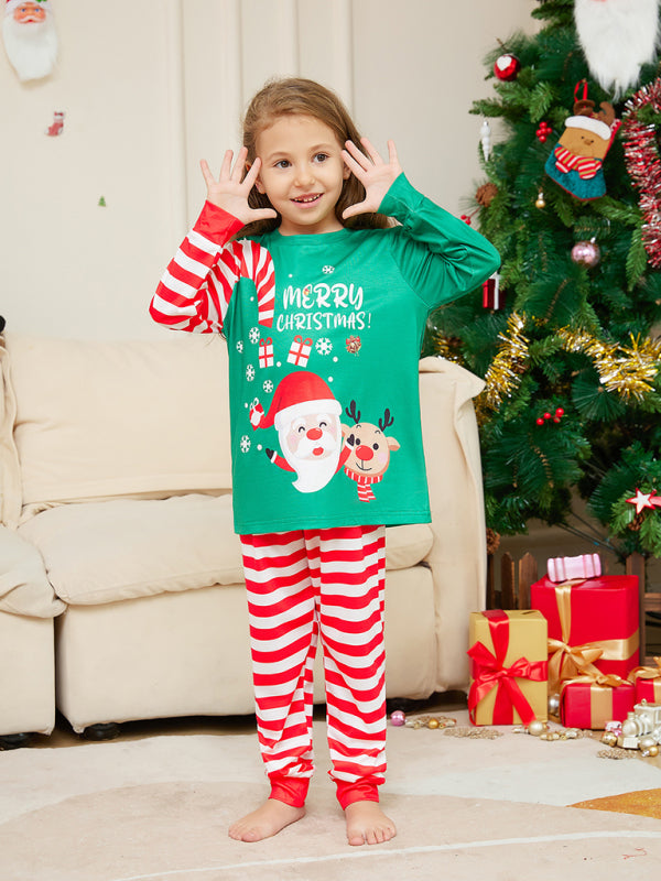 Santa Clause Parent-Child Christmas Pajamas