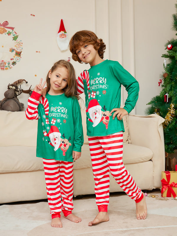 Santa Clause Parent-Child Christmas Pajamas