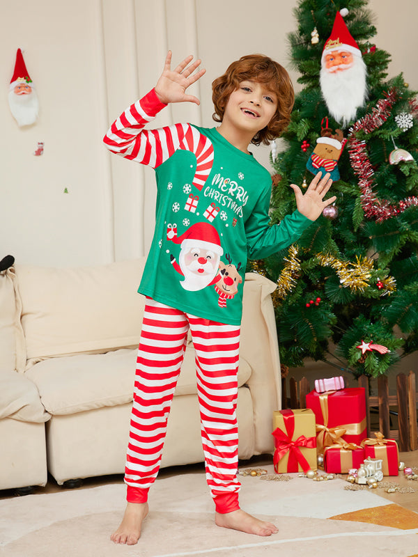 Santa Clause Parent-Child Christmas Pajamas