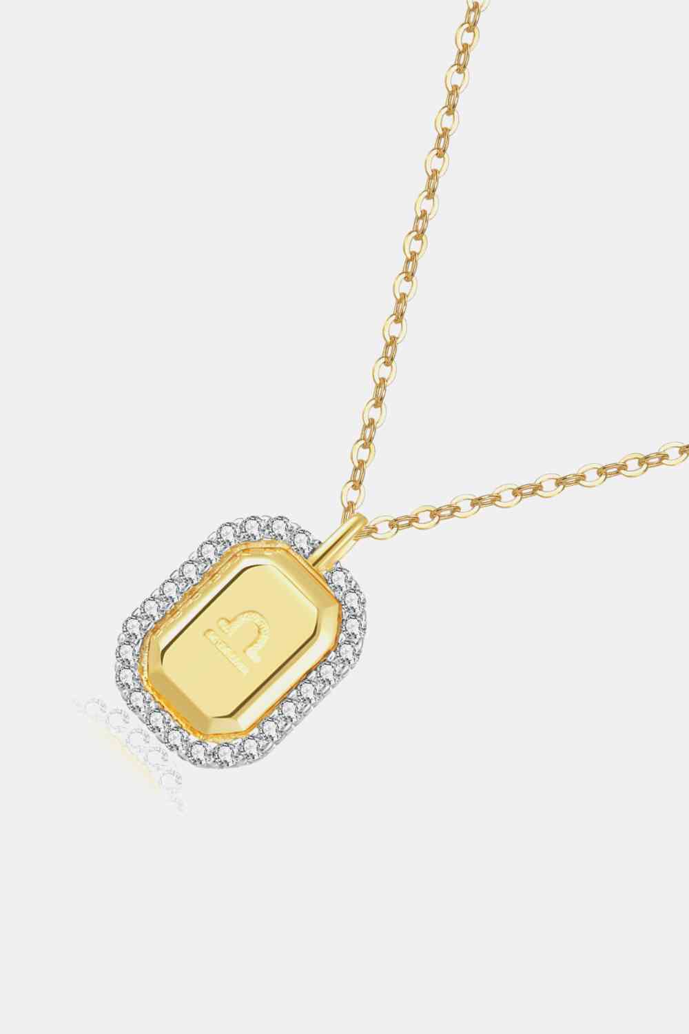 Gold Zodiac Sign Charm Necklace