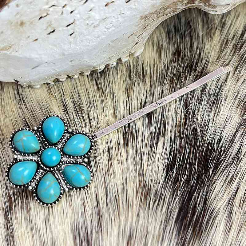 Turquoise Hair Pins