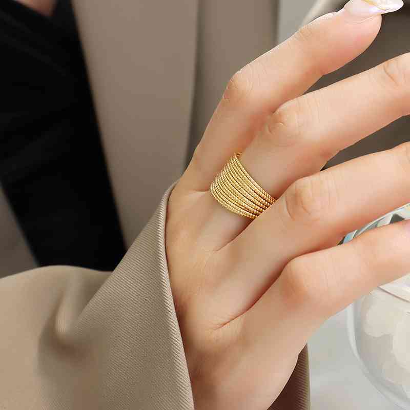 Gold Cuff Ring