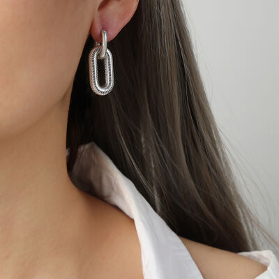 Dangle Hoop Earrings