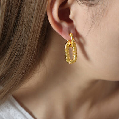 Dangle Hoop Earrings