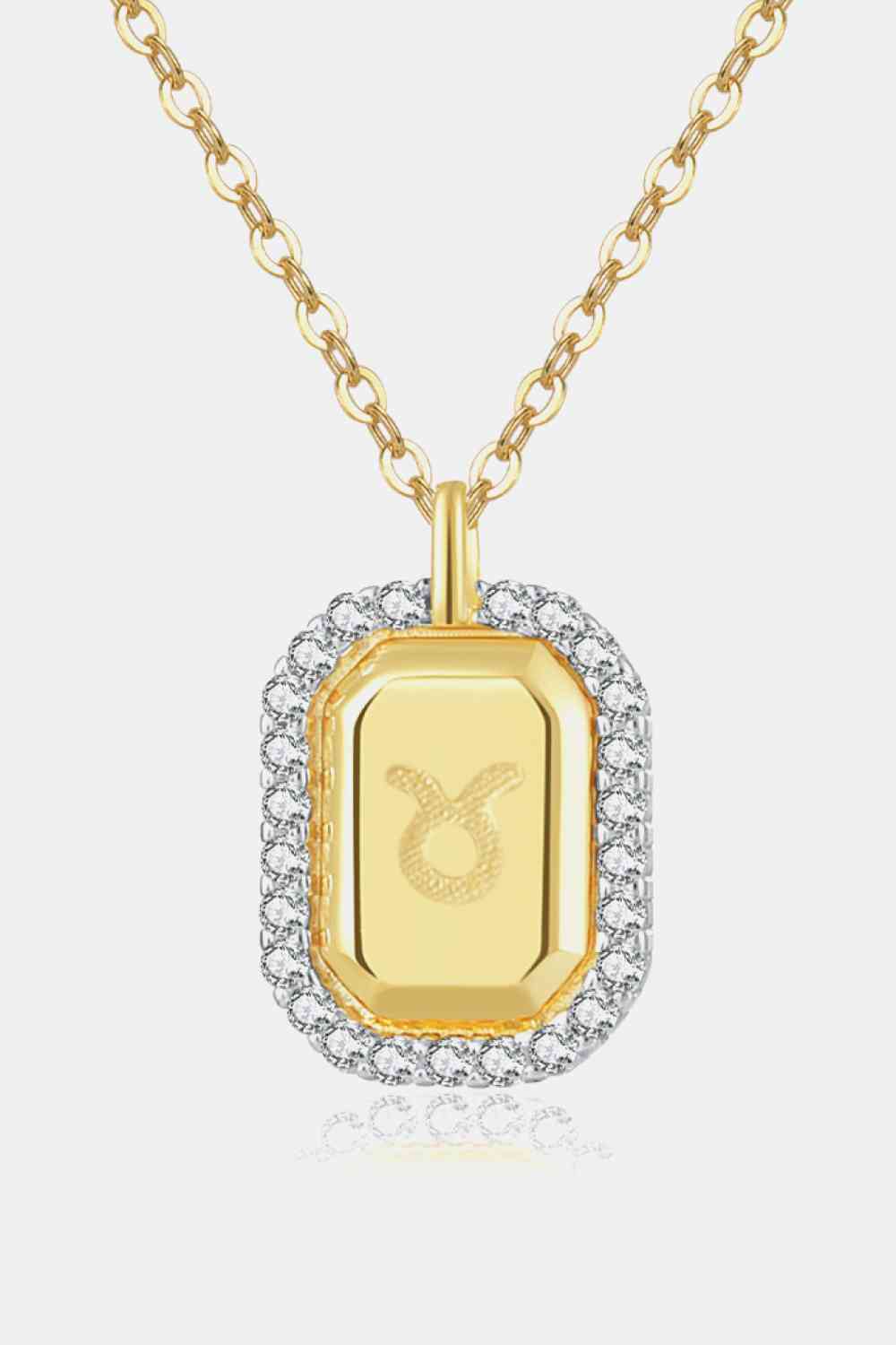 Gold Zodiac Sign Charm Necklace