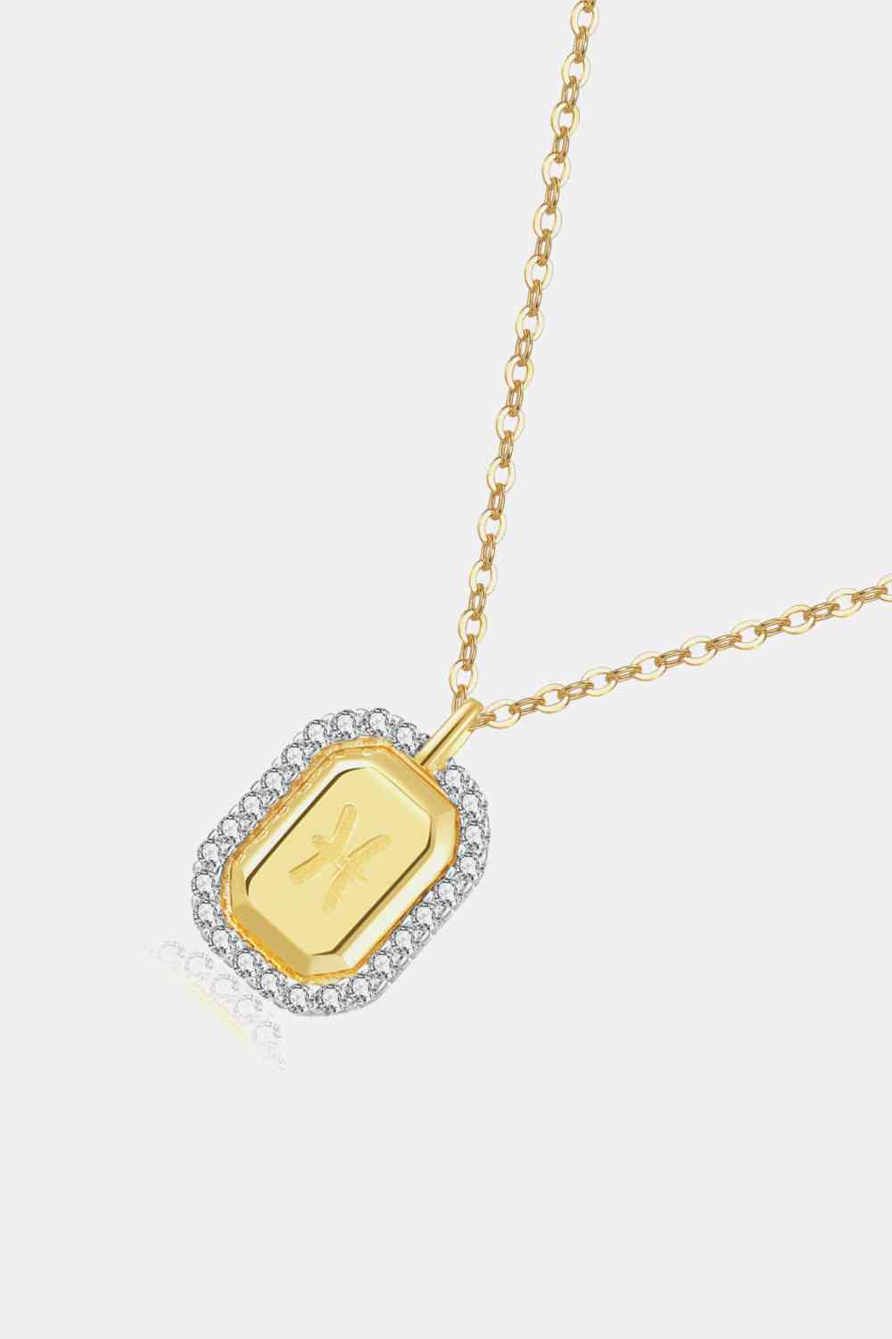 Gold Zodiac Sign Charm Necklace